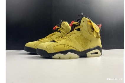 “Yellow” 6 - Travis Air Jordan x Scott 1022